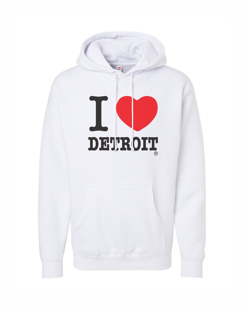 I Love Detroit Hoodie by Ink Detroit