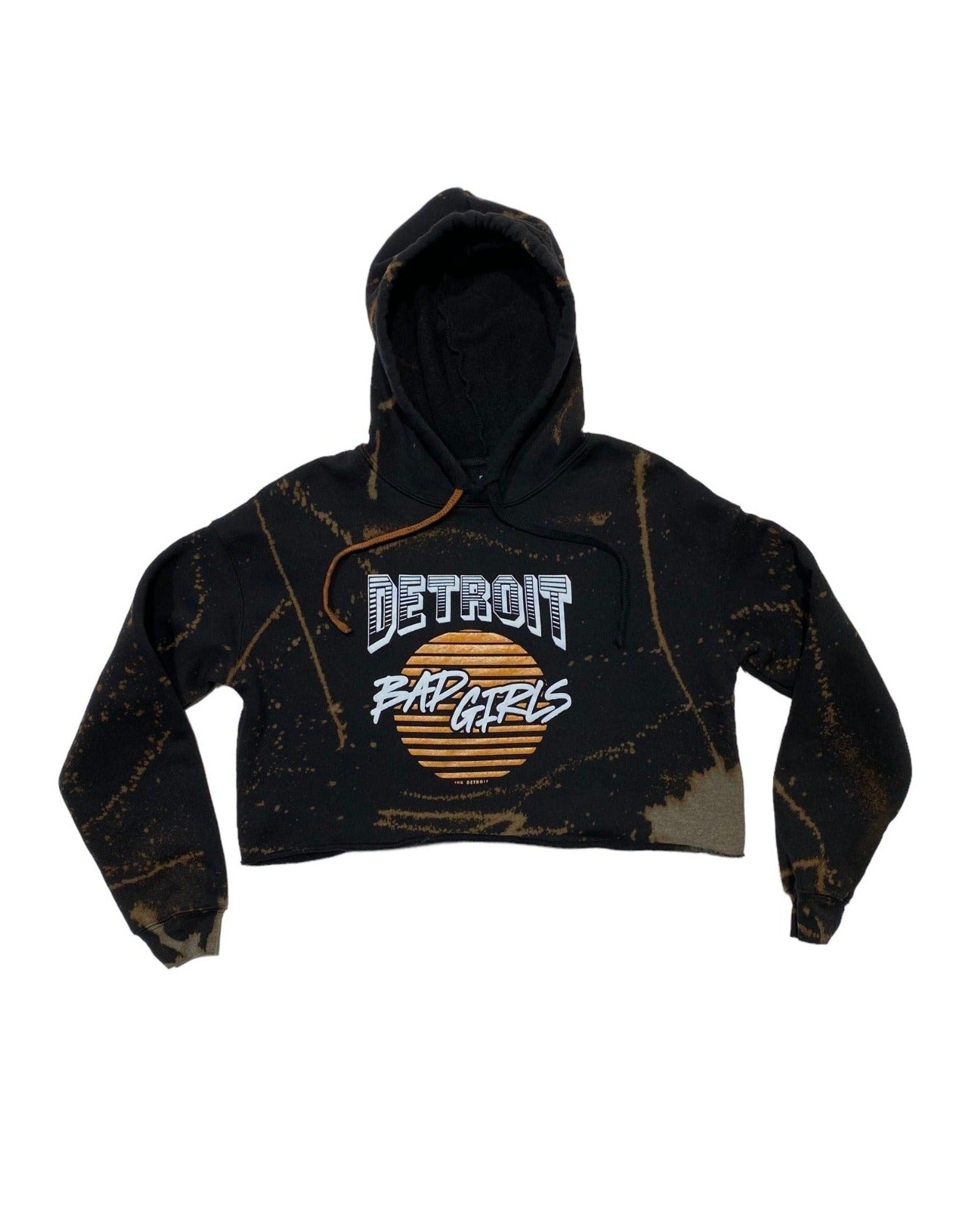 Ink Detroit Motor City Kitty Hoodie - Bone