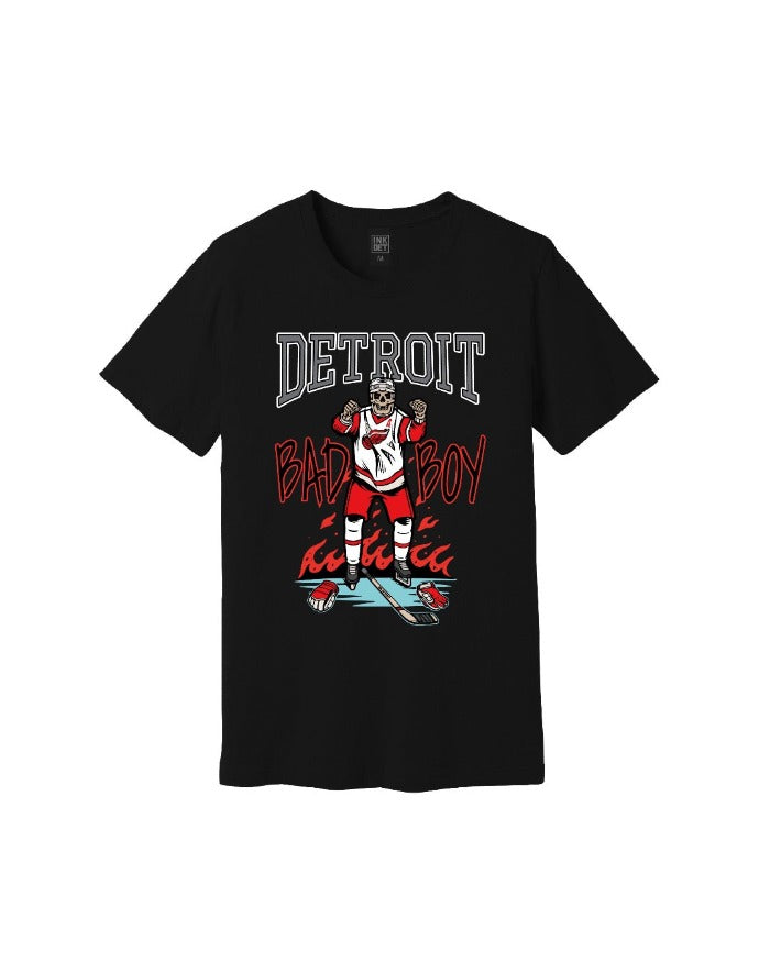 Ink Detroit Bad Boy T-Shirt - Black