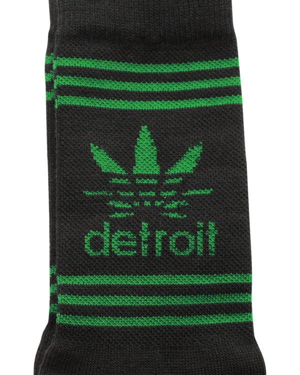 Ink Detroit Cannabis Crew Socks