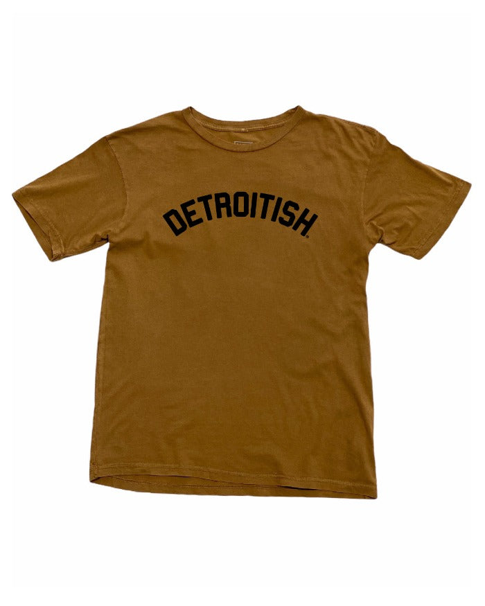 InkDetroit Detroit Mineral Wash Olive Hoodie