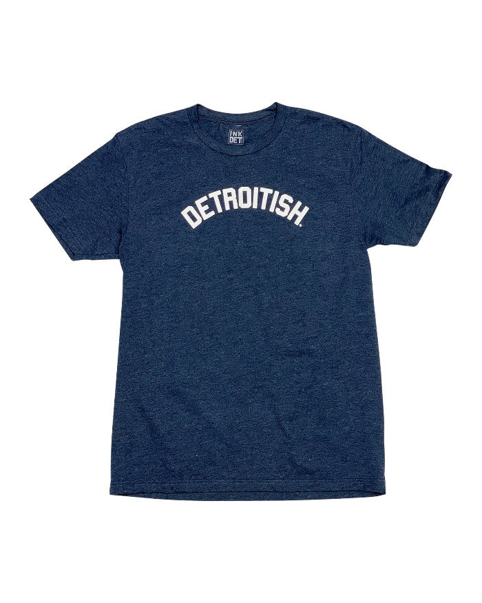 Ink Detroit Don't Stop Believing 1984 T-Shirt - Navy