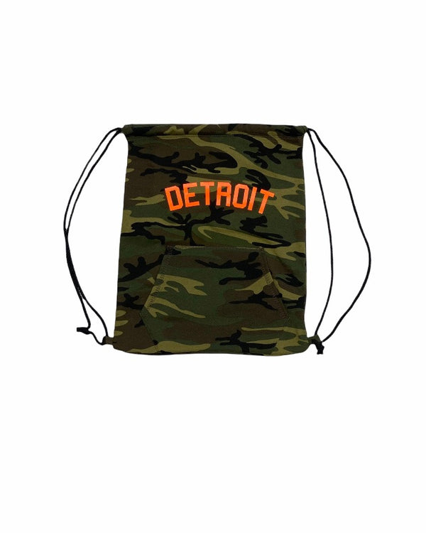 Ink Detroit Sweatshirt Cinch-Sack - Camouflage