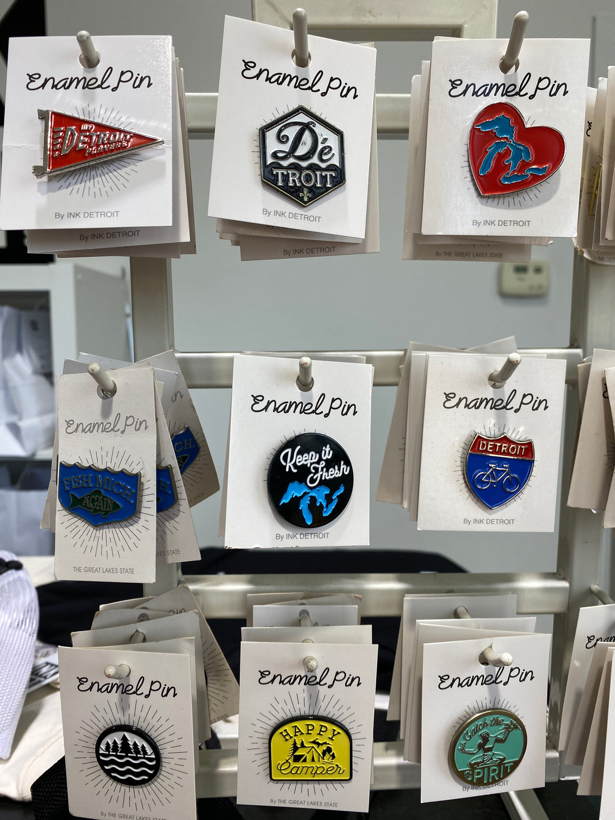 Pins - Ink Detroit
