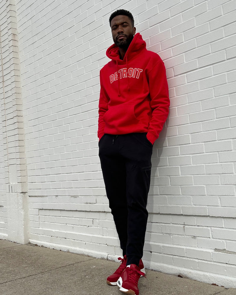 Ink Detroit - Classic Detroit Hockey Colorway Hoodie - Available in 4 Colors