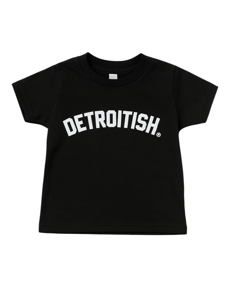 Ink Detroit Detroitish Toddler T-Shirt - Black
