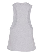 Ink Detroit Racerback Crop Tank Top - Athletic Grey - Ink Detroit