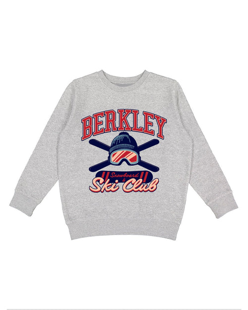 Berkley Snowboard & Ski Club - Youth Crewneck Sweatshirt - Ink Detroit