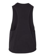 Ink Detroit Racerback Crop Tank Top - Black - Ink Detroit