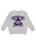 Bloomfield Hills Snowboard & Ski Club - Youth Crewneck Sweatshirt - Ink Detroit