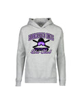 Bloomfield Hills Snowboard & Ski Club - Youth Hoodie - Heather Grey - Ink Detroit