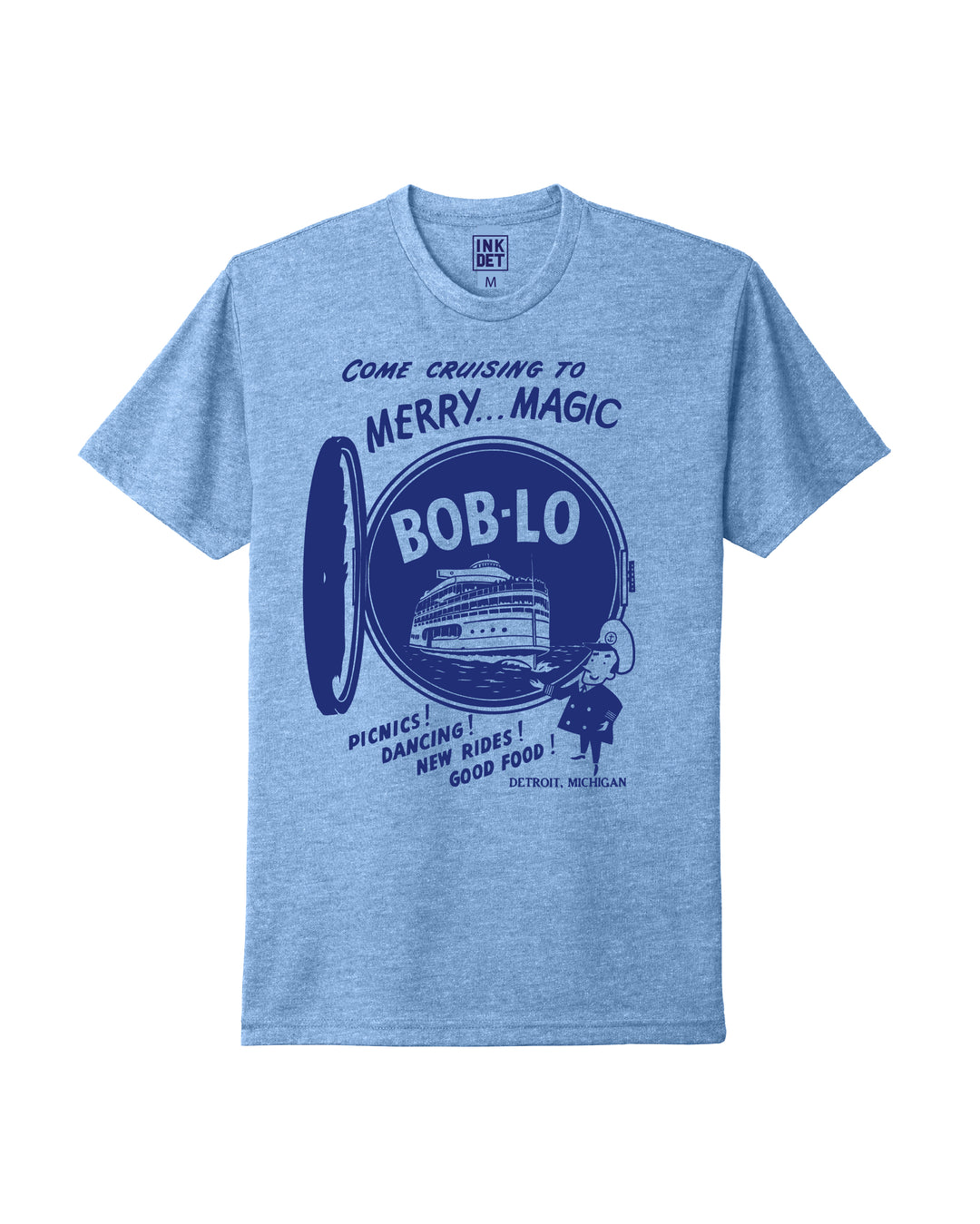 BOB-LO Island Vintage T-Shirt - Ink Detroit