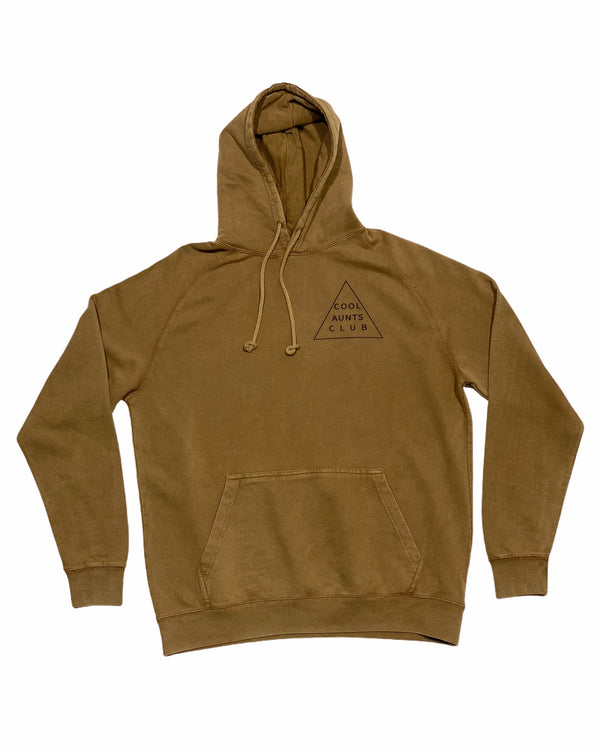 CMC - Cool Aunts Club Mineral Wash Hoodie - Camel