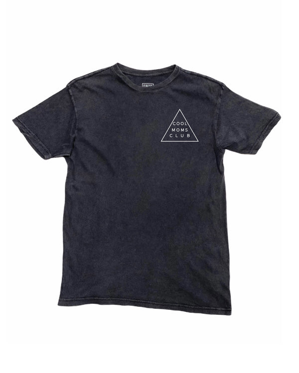 Cool Moms Club Mineral Wash T-Shirt - Black