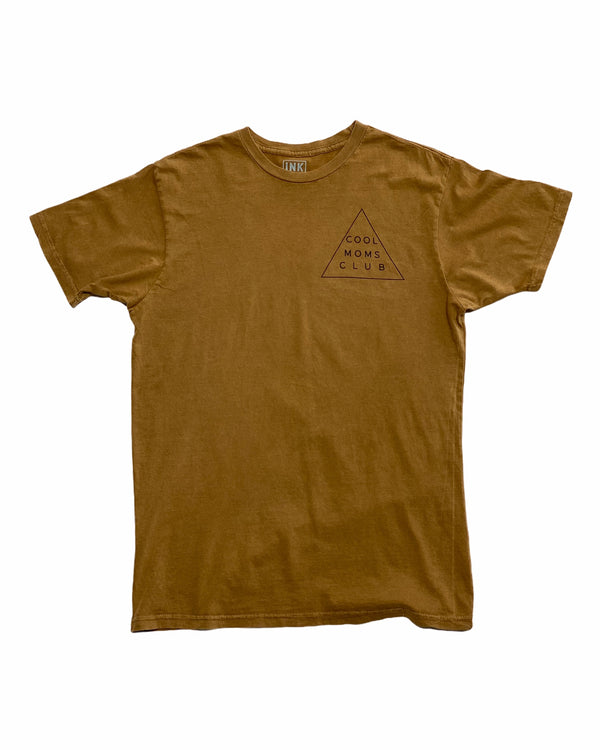 Cool Moms Club Mineral Wash T-Shirt - Camel