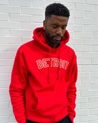 Ink Detroit - Classic Detroit Hockey Colorway Hoodie - Available in 4 Colors - Ink Detroit
