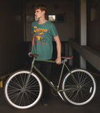 Ink Detroit - Is Where I Roll T-Shirt - Spruce - Ink Detroit