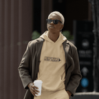 Ink Detroit - DTW Travel Hoodie - Sandstone - Ink Detroit