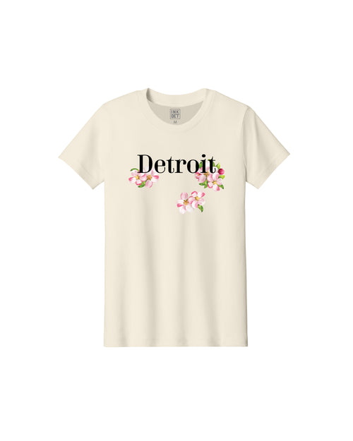Detroit Apple Blossom Youth T-Shirt - Ink Detroit
