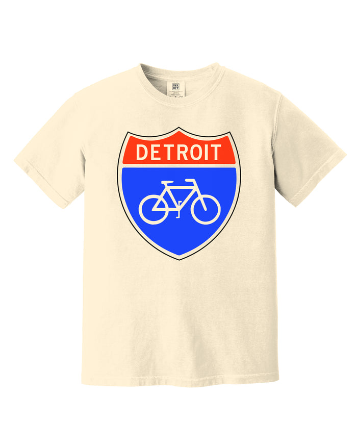 Detroit Bike Highway T-Shirt