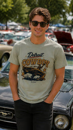 Detroit Cowboy T-Shirt - Ink Detroit