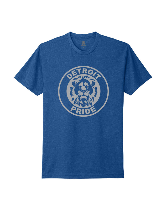 Ink Detroit Pride T-Shirt - Royal Blue
