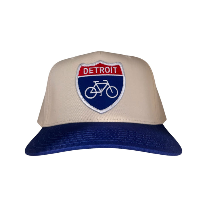 Detroit Bike Highway 5 Panel Two-Tone Cap