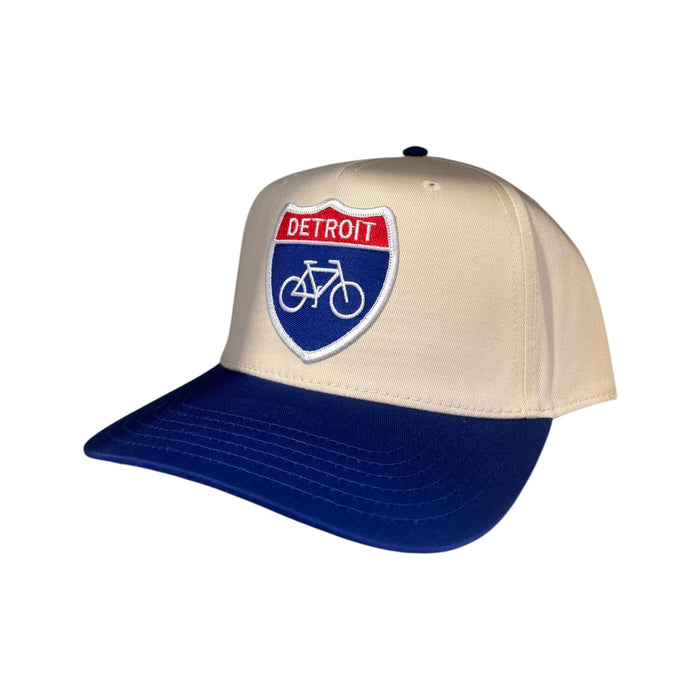 Detroit Bike Highway 5 Panel Two-Tone Cap