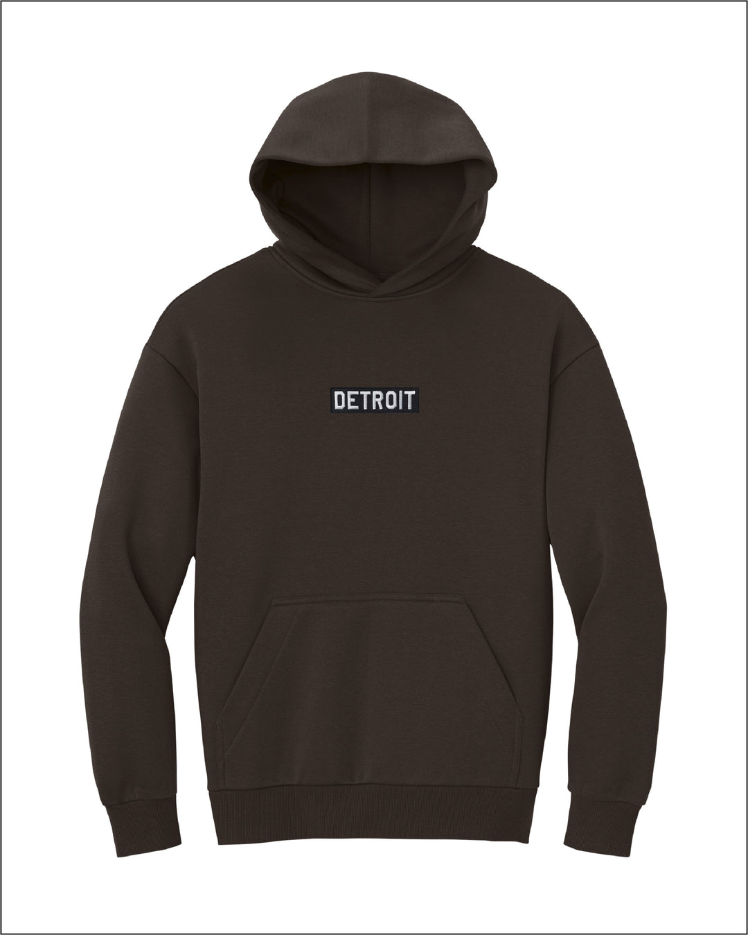 Ink Detroit - Heavyweight Fleece Hoodie with Embroidery - Available in 6 Colors
