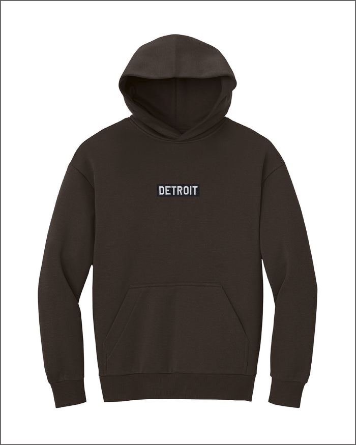 Ink Detroit - Heavyweight Fleece Hoodie with Embroidery - Available in 6 Colors