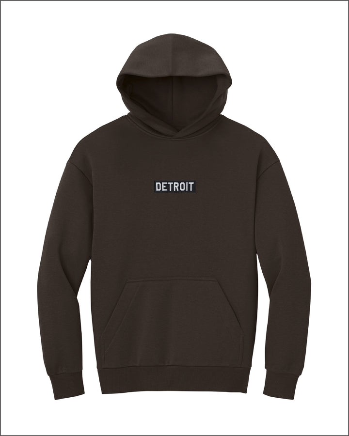 Ink Detroit - Heavyweight Fleece Hoodie with Embroidery - Available in 6 Colors