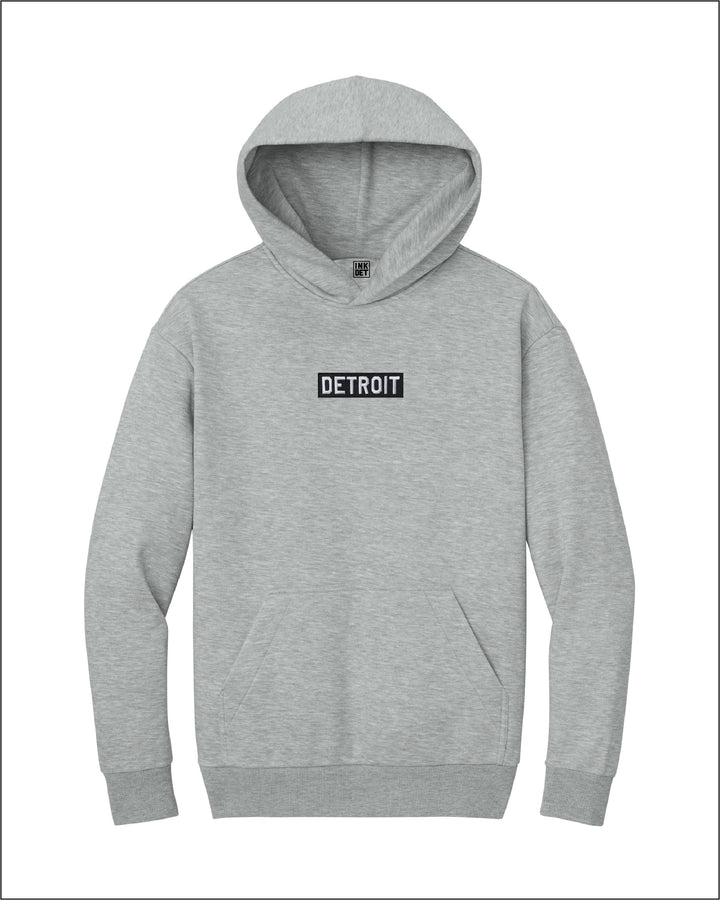 Ink Detroit - Heavyweight Fleece Hoodie with Embroidery - Available in 6 Colors