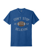 Ink Detroit Don't Stop Believin’ 1957 T-Shirt - Royal Blue - Ink Detroit