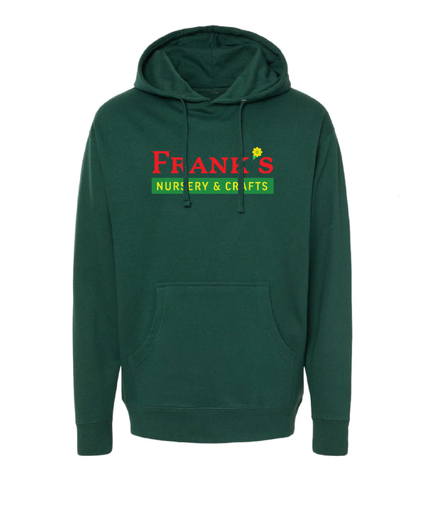 Vintage - Frank's Nursery & Crafts Hoodie - Dark Green