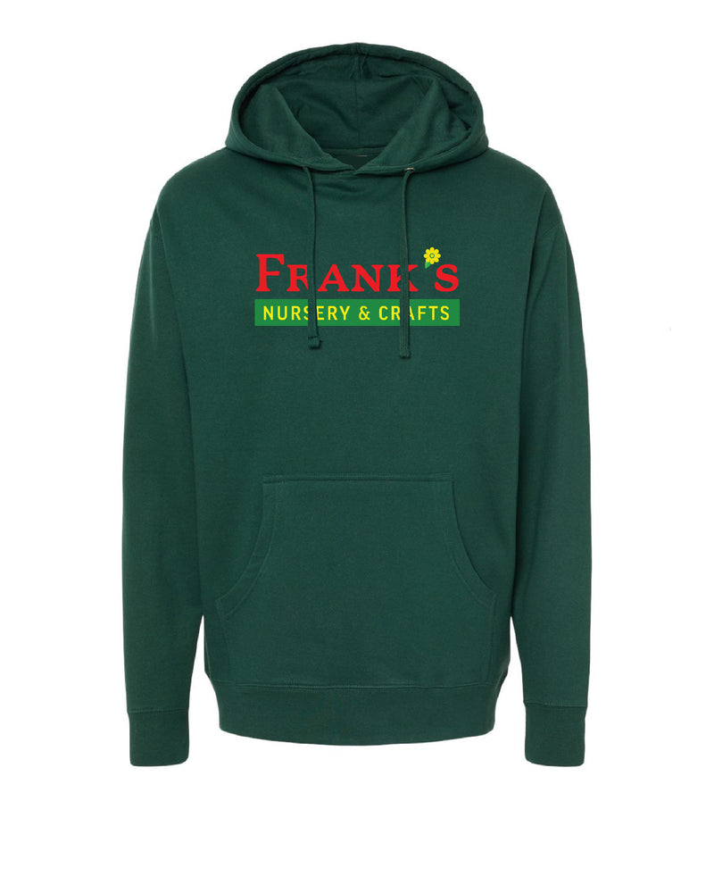 Vintage - Frank's Nursery & Crafts Hoodie - Dark Green