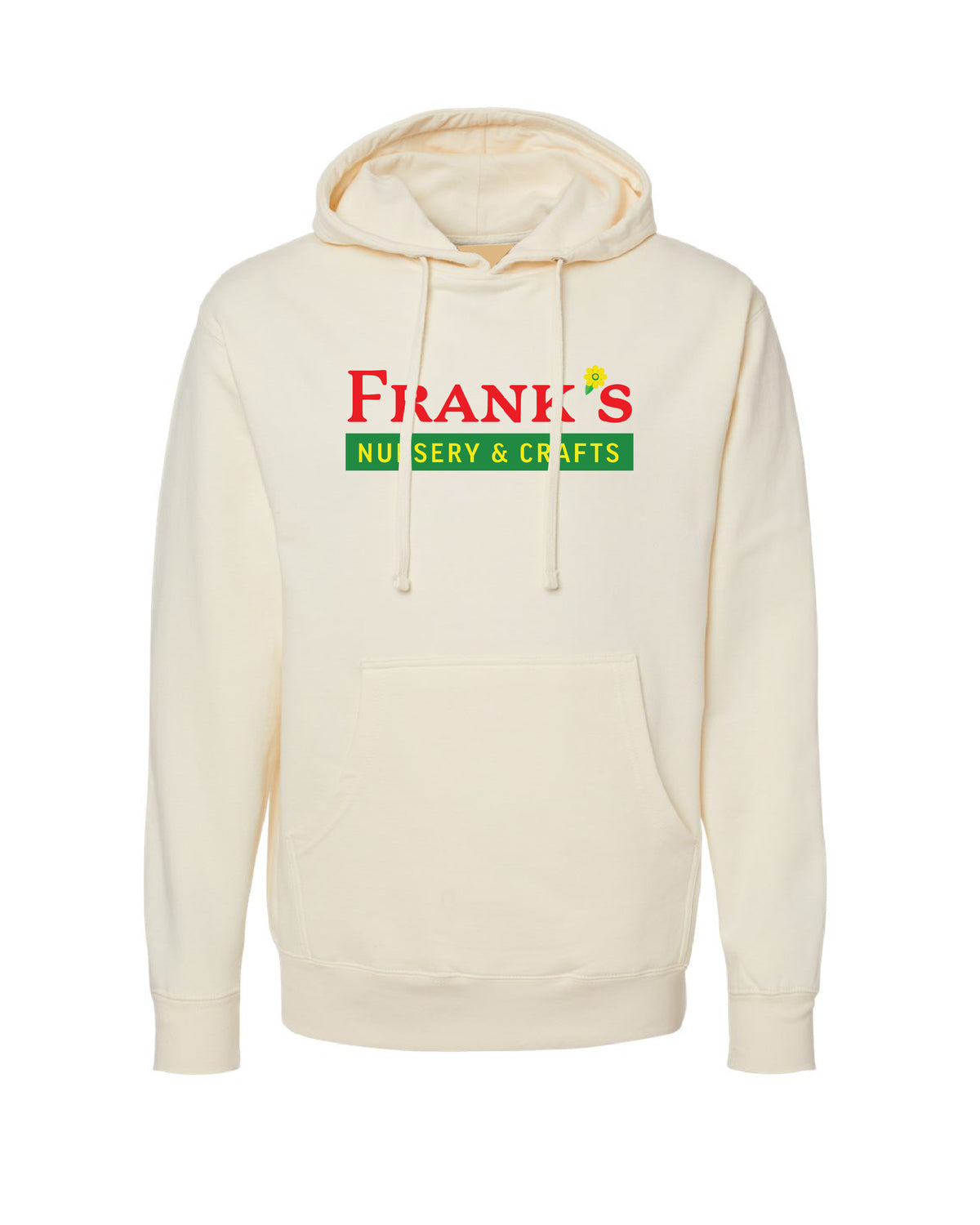 Vintage - Frank's Nursery & Crafts Hoodie - Natural - Ink Detroit