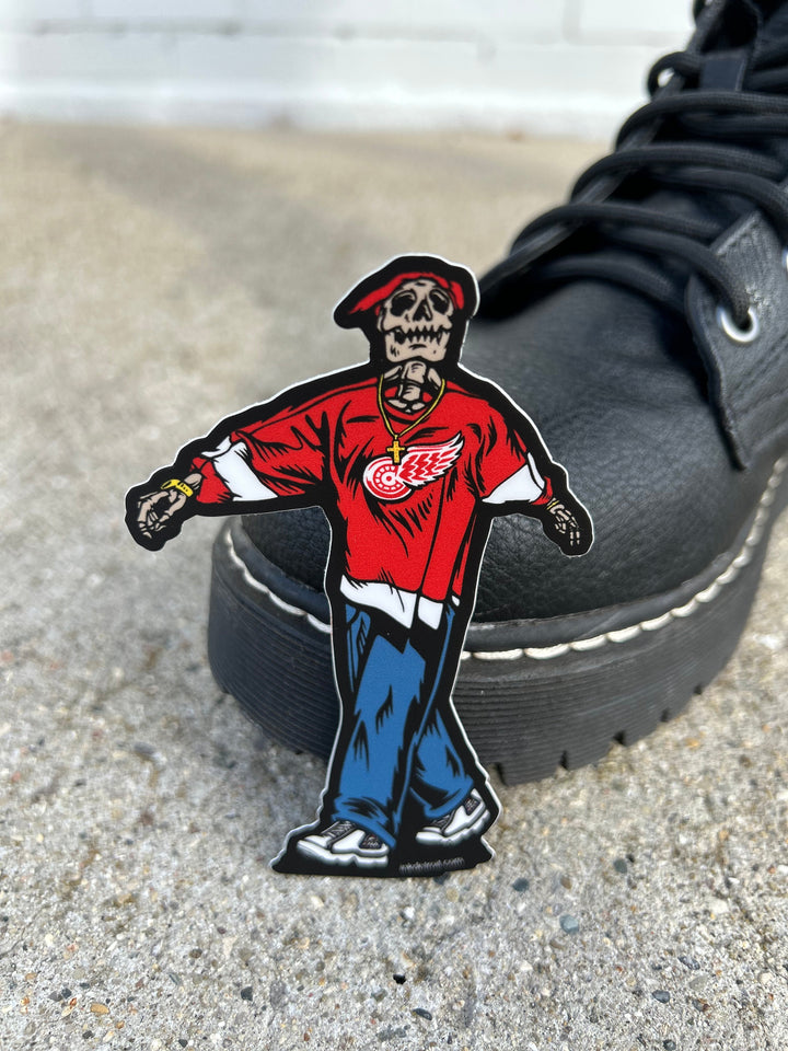 Ink Detroit - Tupac Wings Jersey Vinyl Sticker