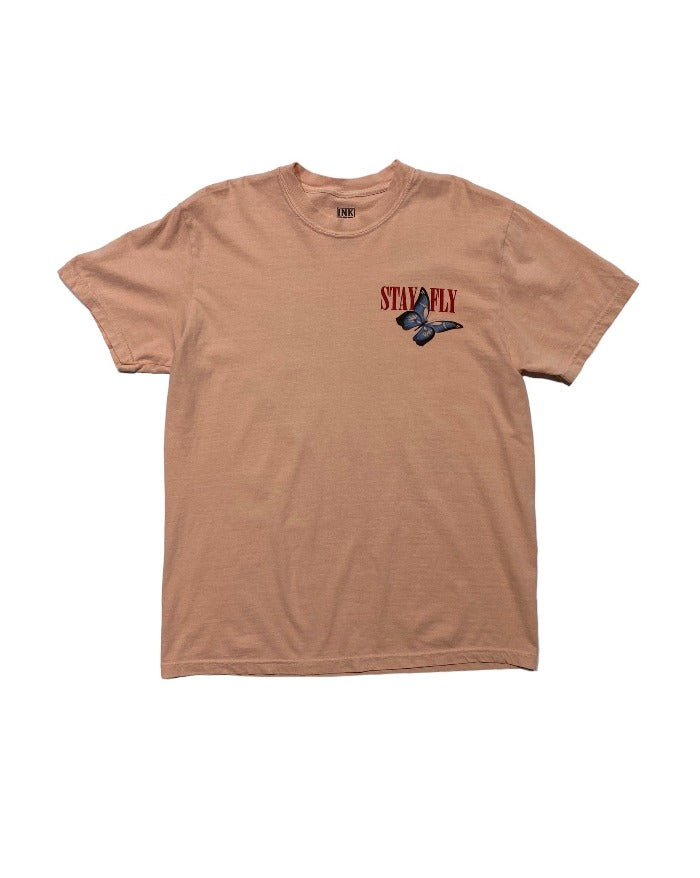Stay Fly Blue Butterfly T-Shirt