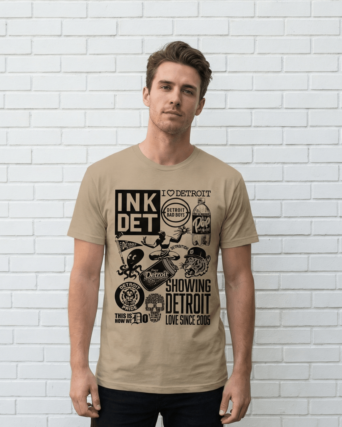 Ink Detroit- Limited Edition 21st Anniversary T-Shirt - Available in 3 Colors - Ink Detroit