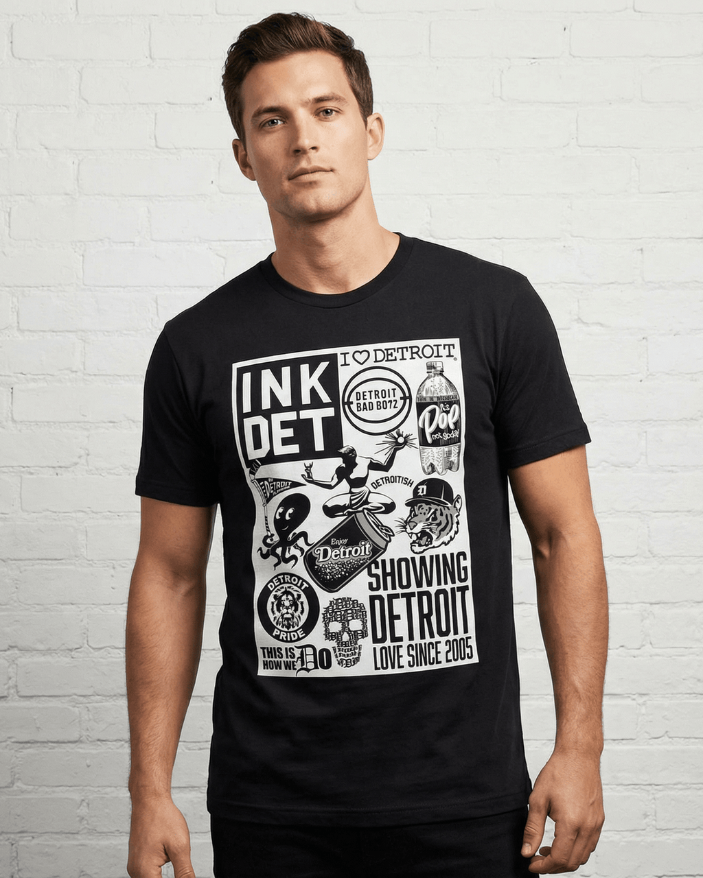 Ink Detroit- Limited Edition 21st Anniversary T-Shirt - Available in 3 Colors - Ink Detroit