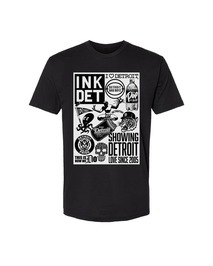 Ink Detroit- Limited Edition 21st Anniversary T-Shirt - Available in 3 Colors