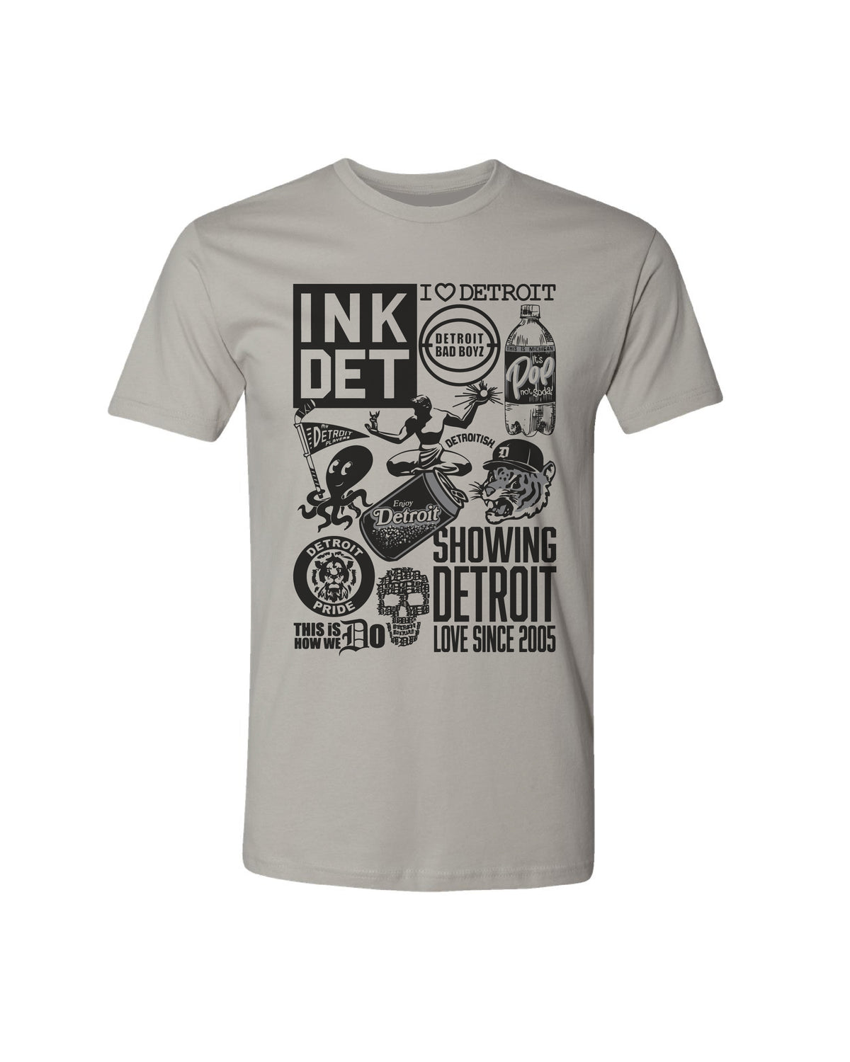 Ink Detroit- Limited Edition 21st Anniversary T-Shirt - Available in 3 Colors - Ink Detroit
