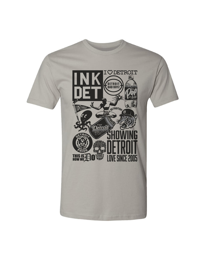 Ink Detroit- Limited Edition 21st Anniversary T-Shirt - Available in 3 Colors