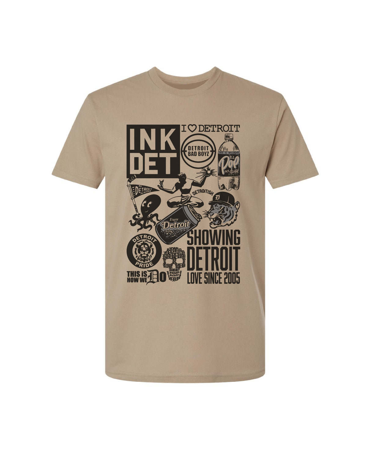 Ink Detroit- Limited Edition 21st Anniversary T-Shirt - Available in 3 Colors - Ink Detroit