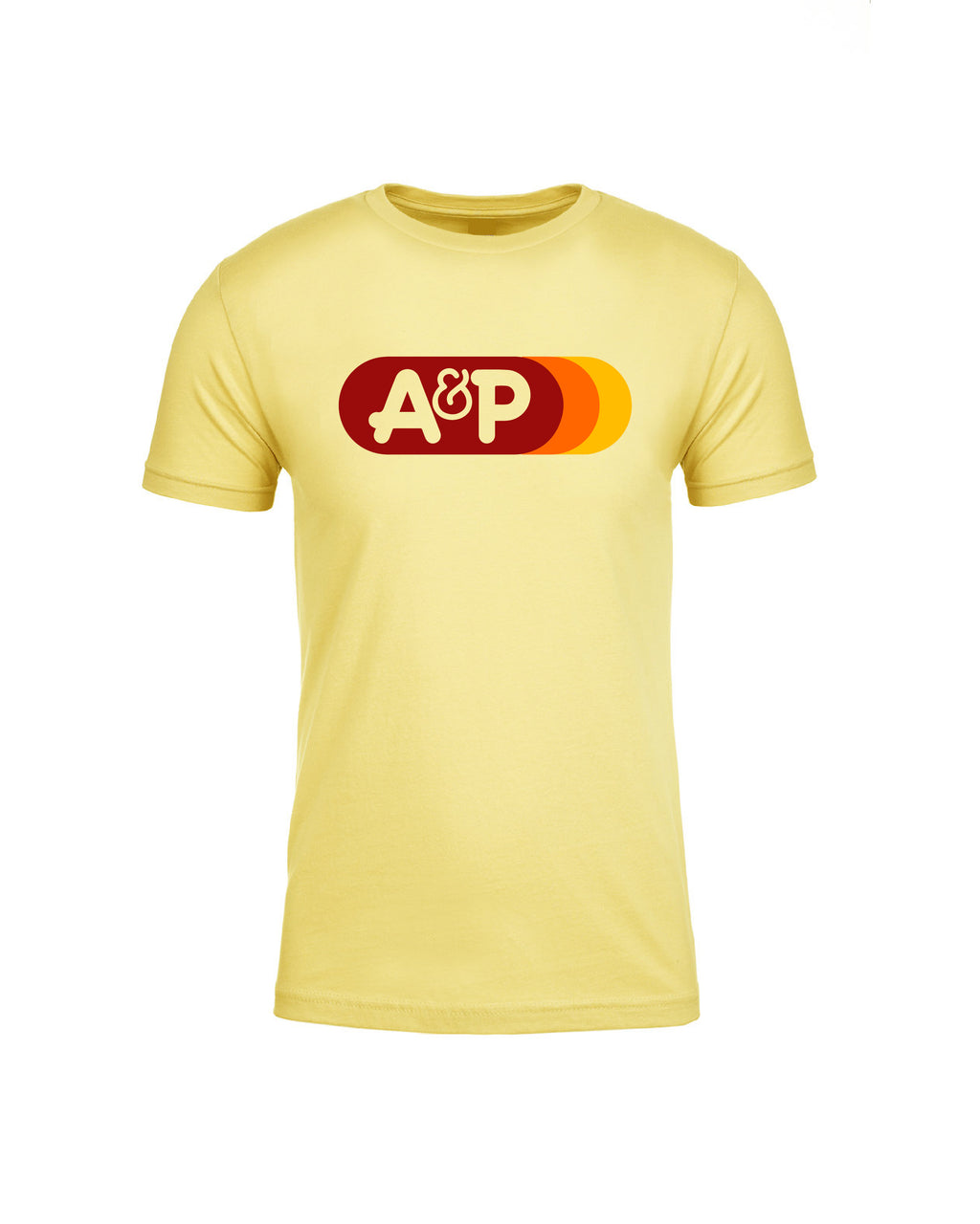 Ink Detroit - Vintage A&P Grocery Store T-Shirt - Banana Cream - Ink Detroit