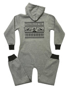 Ink Detroit Spirit Of Detroit Adult Onesie - Grey - Ink Detroit
