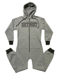 Ink Detroit Spirit Of Detroit Adult Onesie - Grey - Ink Detroit