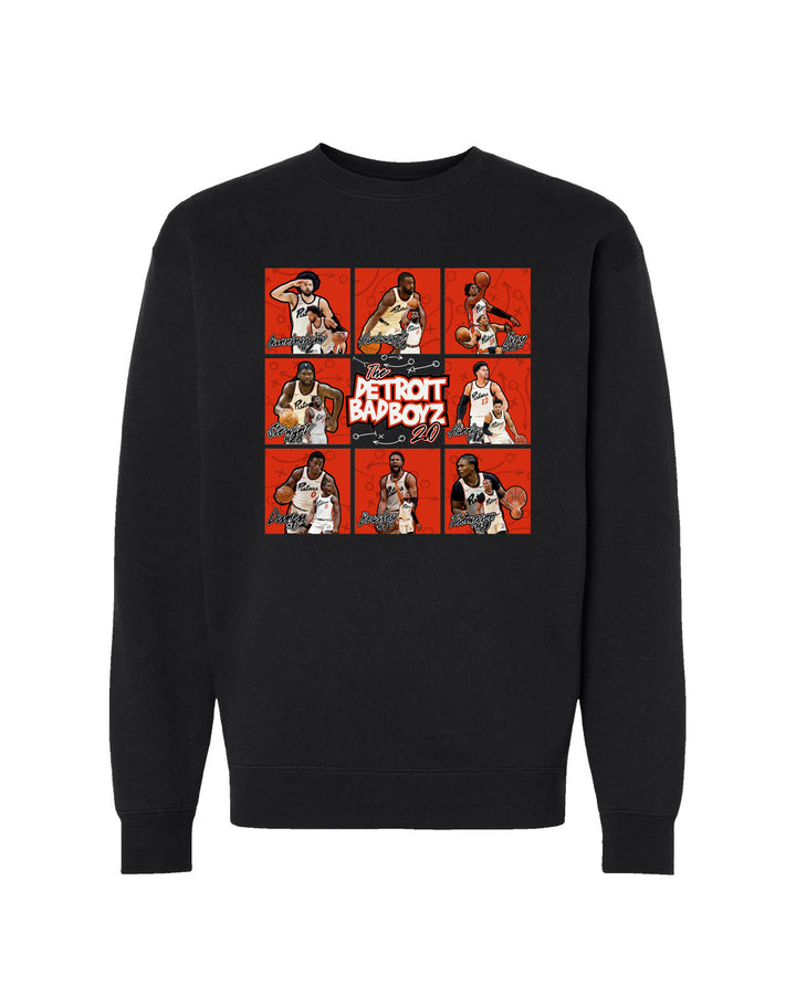 Ink Detroit - Bad Boyz 2.0 Crewneck Sweatshirt - Available in 2 Colors