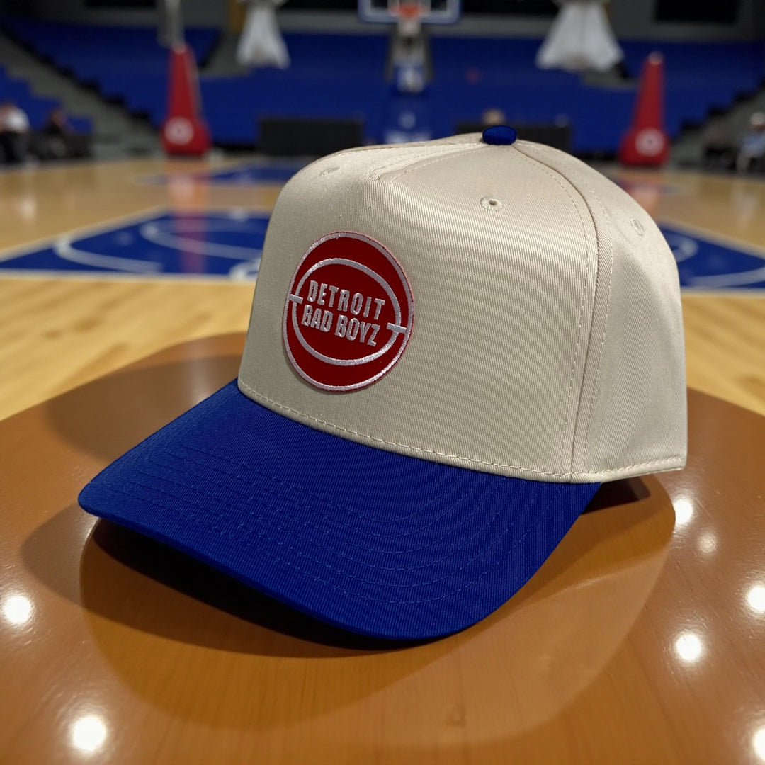 Detroit Bad Boys Hat on the Basketball court