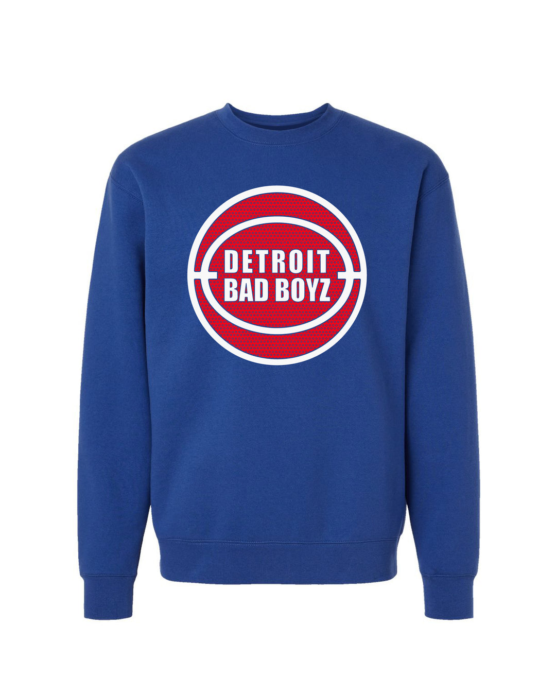 Ink Detroit - Bad Boyz Heavyweight Sweatshirt - Royal Blue